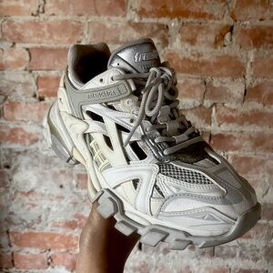 BALENCIAGA Track Womans Sneaker - White - Sz - 8 8 US / 38-39 EU